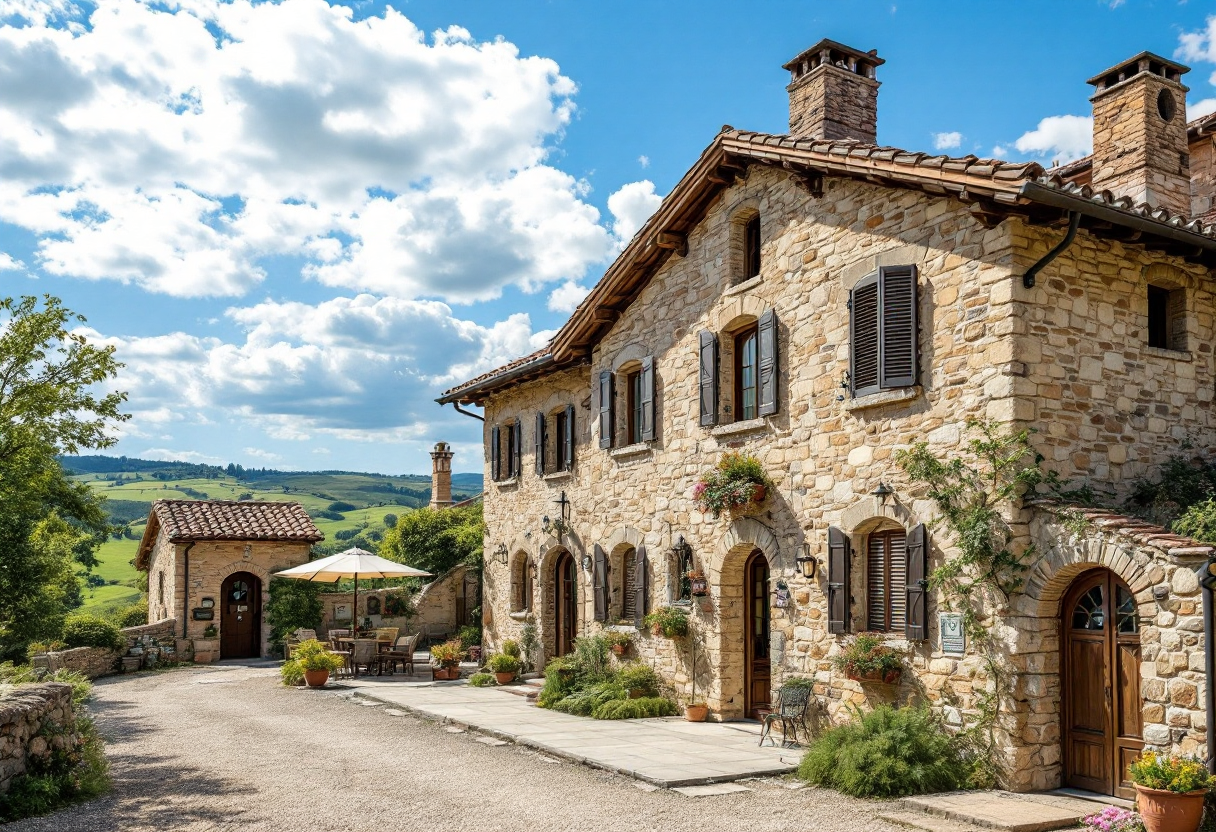 Piatto tipico della locanda Le Fate nelle Marche