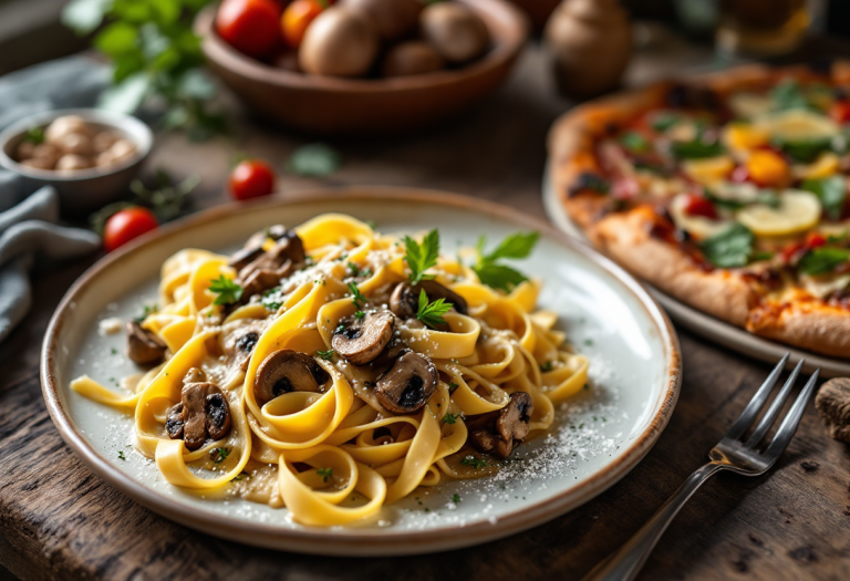 Piatto tipico della locanda Le Fate nelle Marche