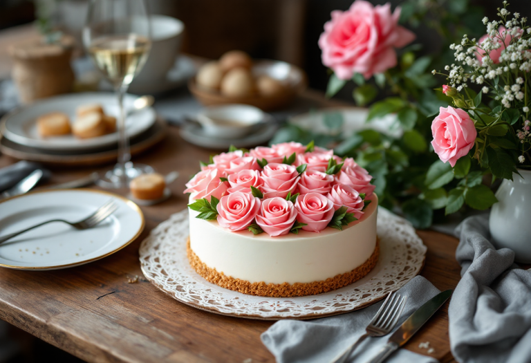 Torta di rose, dolce tipico del Lago di Garda