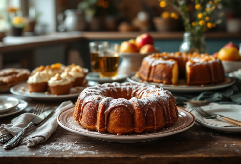 Deliziose torte della domenica pronte per il weekend