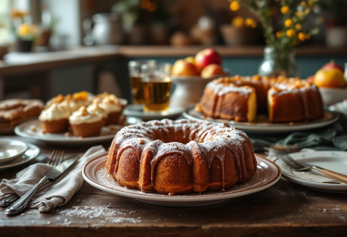 Deliziose torte della domenica pronte per il weekend