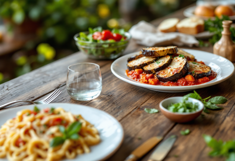 Un piatto tipico delle domeniche italiane con ingredienti freschi