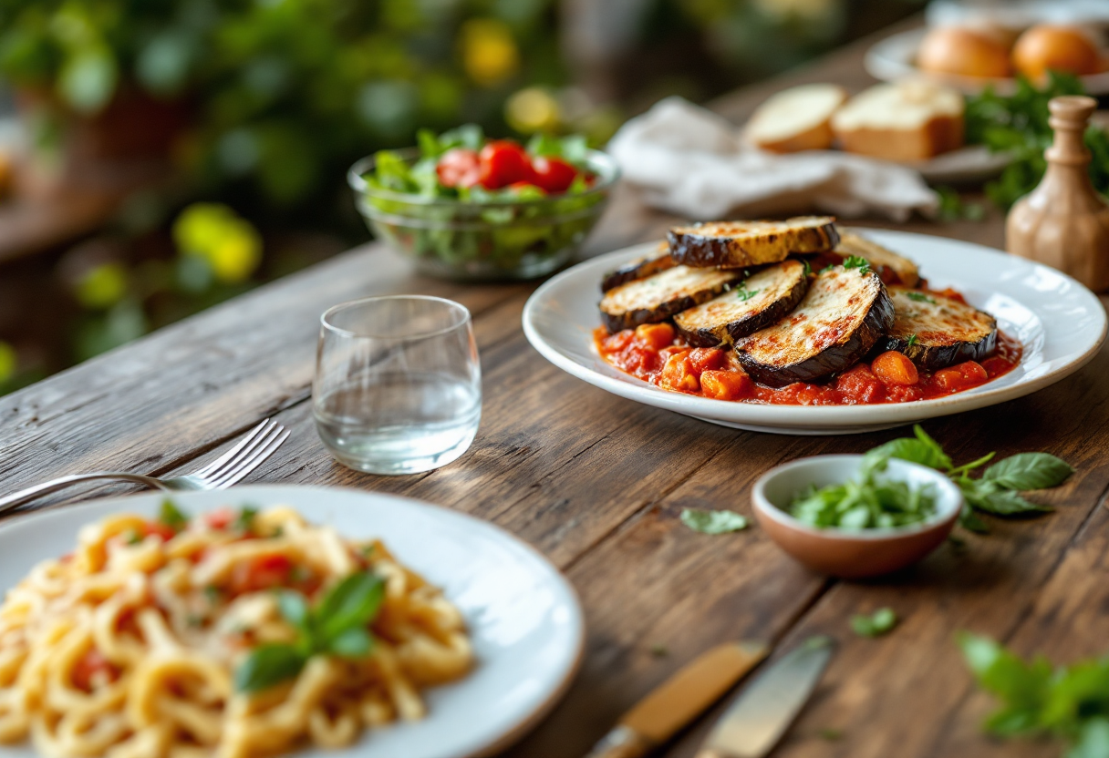 Un piatto tipico delle domeniche italiane con ingredienti freschi