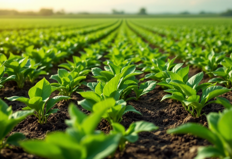 Immagine che rappresenta l'agricoltura sostenibile in Europa