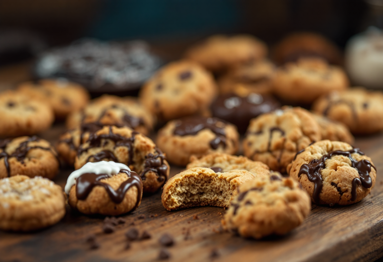 Varietà di biscotti famosi da diverse culture