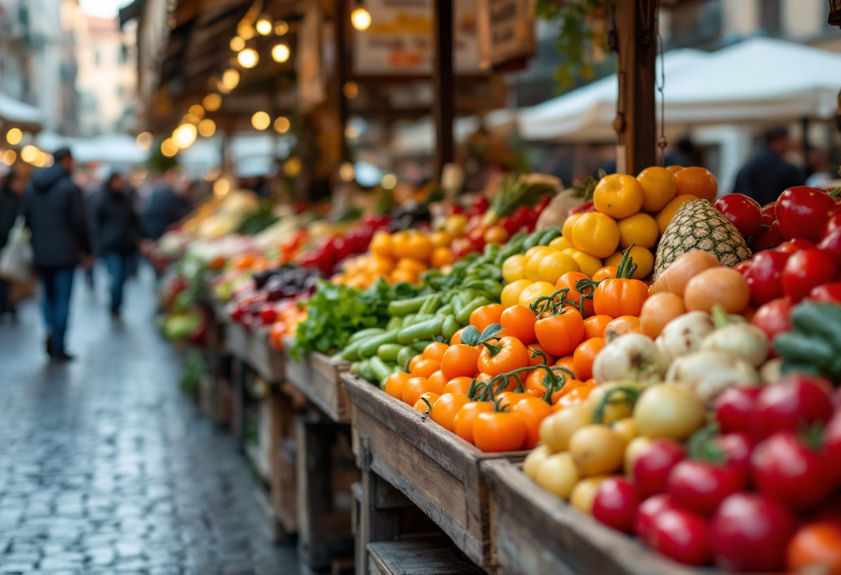 Grafico sul consumo di frutta e verdura in Lombardia