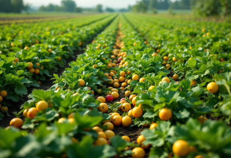 Immagine che rappresenta la crisi dell'ortofrutta in Italia