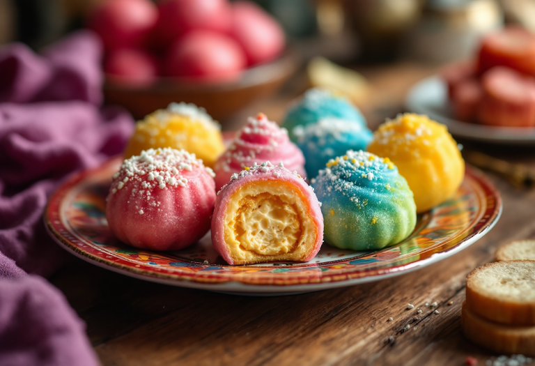 Delizioso dessert brasiliano per il Carnevale dei Bambini