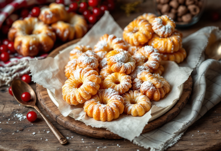 Deliziose chiacchiere e frittelle di Carnevale