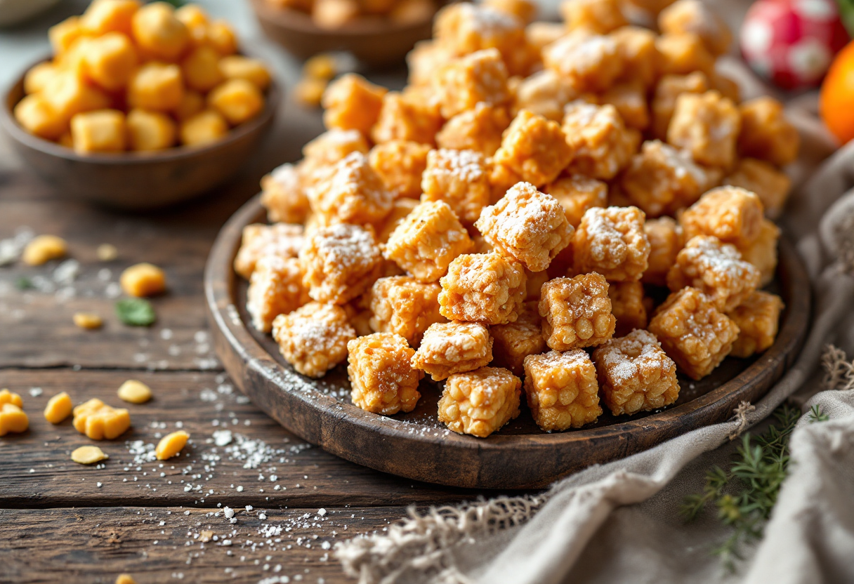 Dolci di Carnevale vegan con ingredienti freschi e colorati