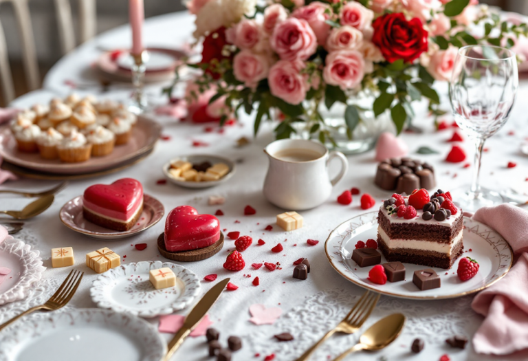 Deliziosi dolci per celebrare San Valentino