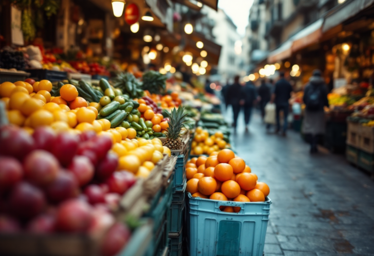 Grafico sul consumo di frutta e verdura in Lombardia