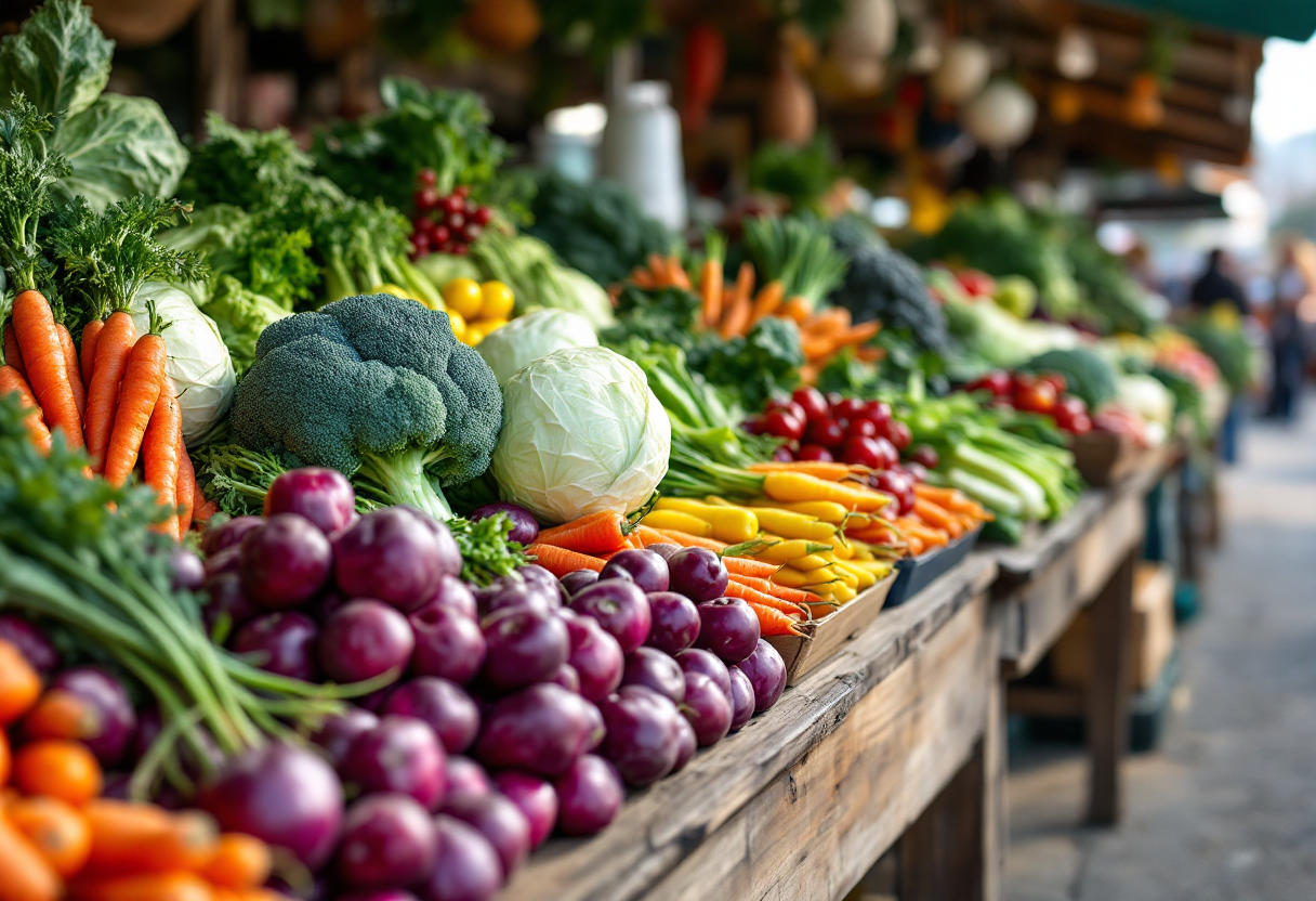 Frutti e ortaggi freschi di febbraio per una dieta sana