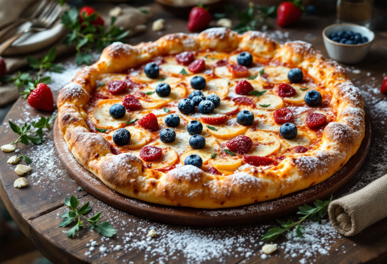 Pizza dolce teramana, un dolce tipico dell'Abruzzo