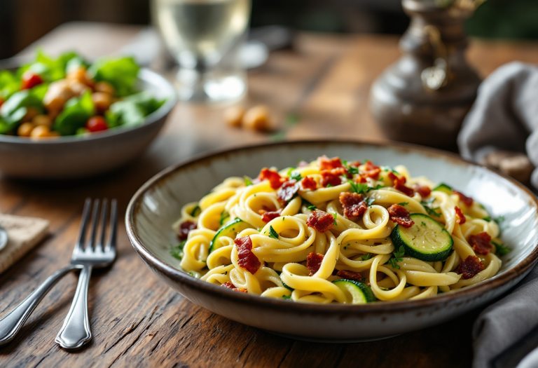 Immagine di un pranzo sano con ricette veloci