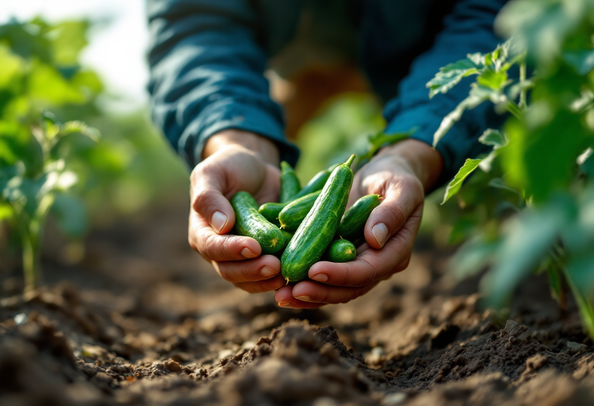 Verdure olandesi fresche in un mercato locale