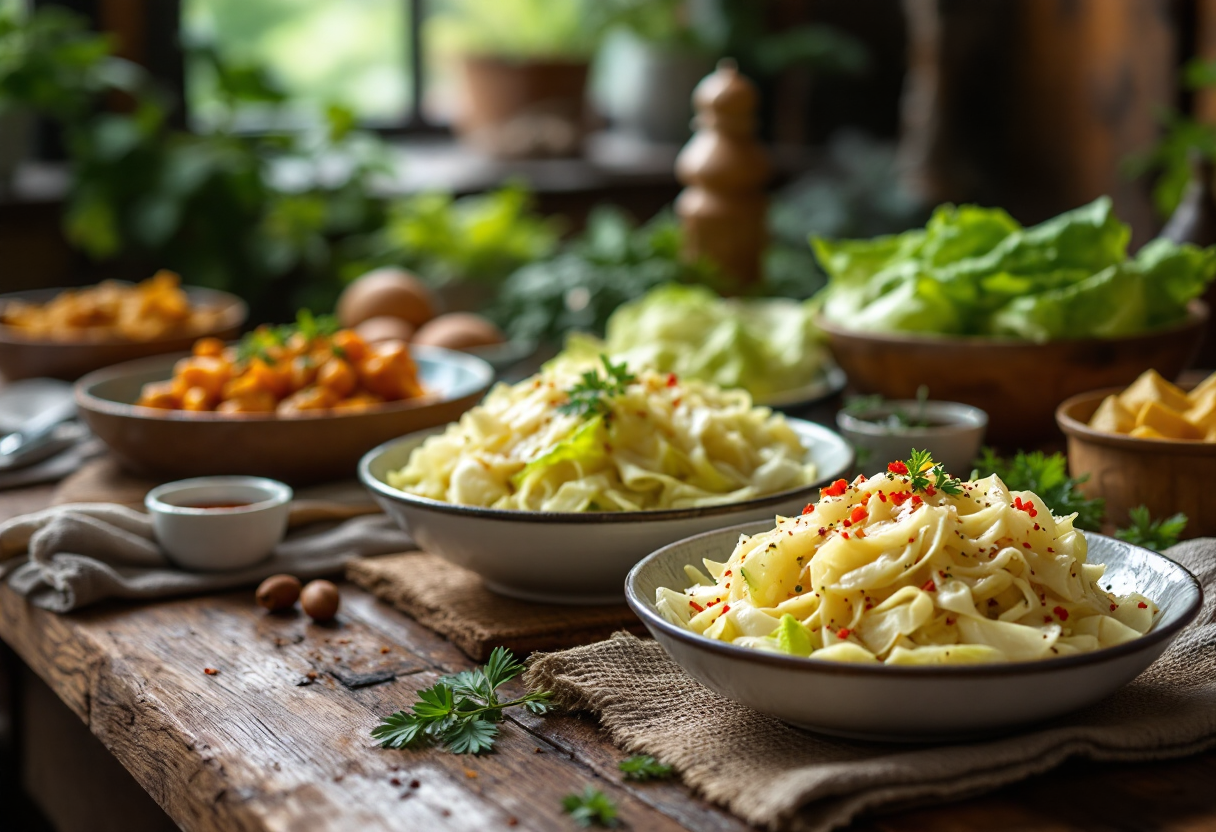 Cavolo cucinato in dieci modi creativi per cena