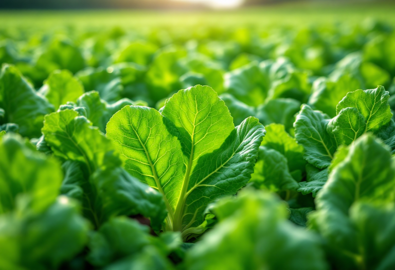 Scarola fresca con proprietà nutritive e ricette