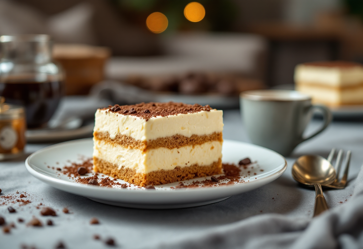 Tiramisù senza caffeina preparato da René Redzepi