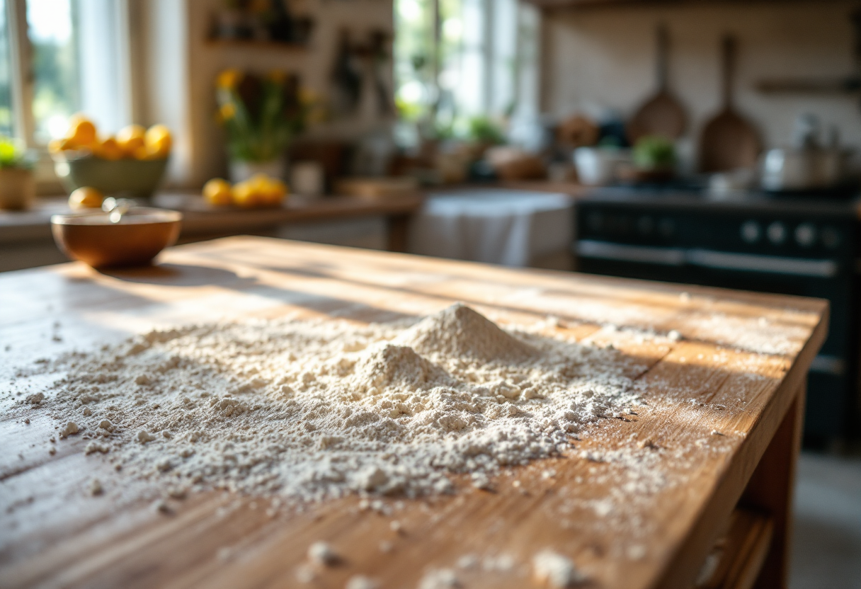 Trofie fresche, tipica pasta ligure, pronte da cucinare