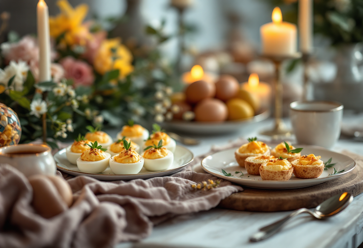 Antipasti pasquali colorati e creativi per un pranzo speciale