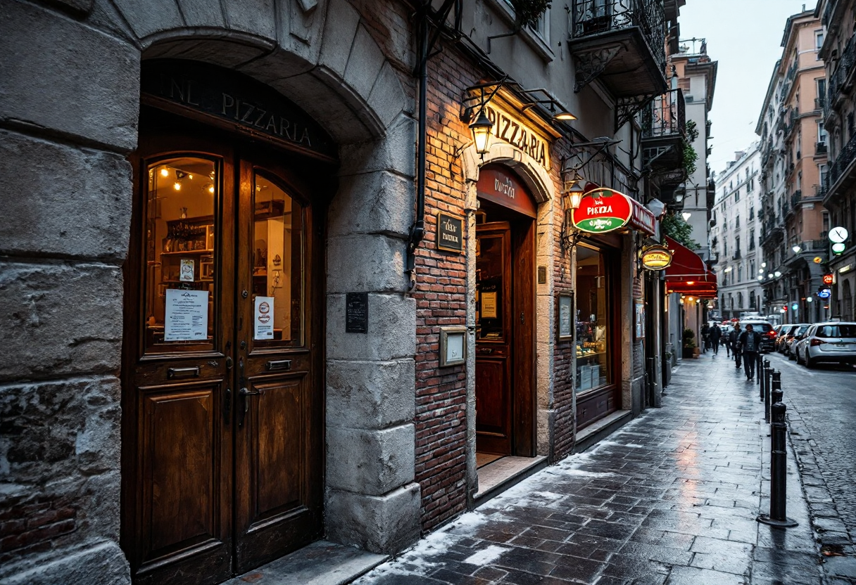 Immagine dell'incendio nella pizzeria di Gino Sorbillo