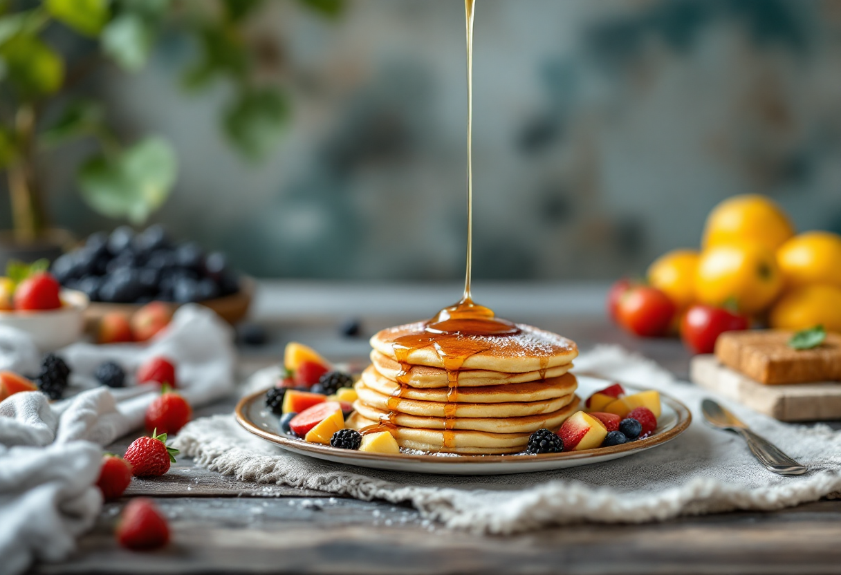 Pancake decorati per il Pancake Day in Italia