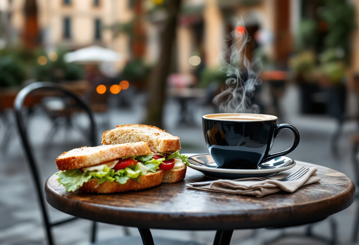 Grafico sull'andamento dei prezzi della pausa pranzo in Italia nel 2024