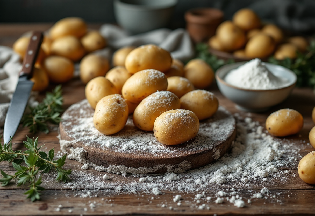 Schiacciatine di patate croccanti e dorate