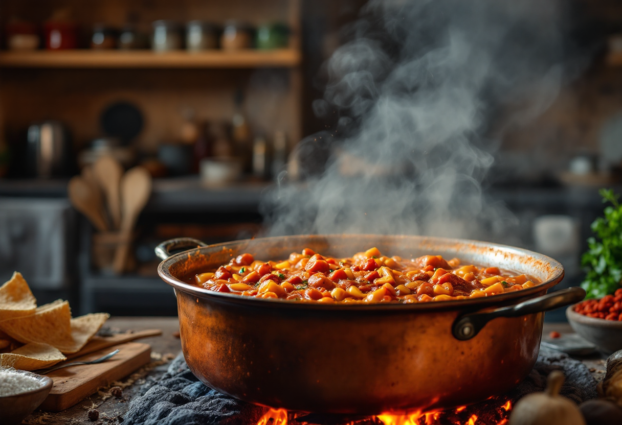 Piatto di Scottiglia, tradizionale cacciucco di carne toscano