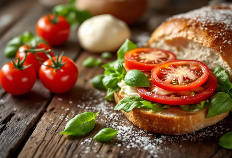 Stanley Tucci prepara un panino italiano delizioso