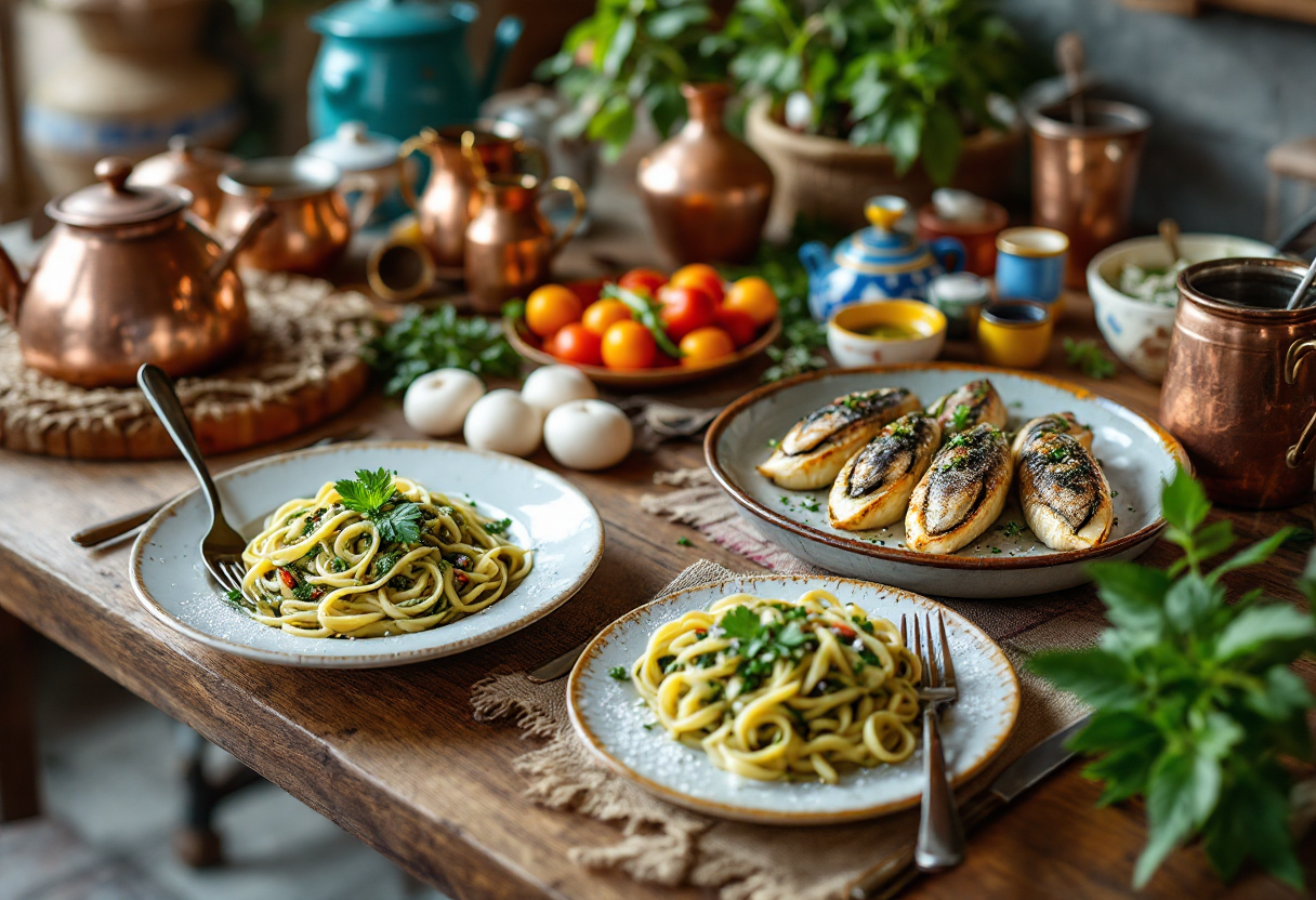 Trattoria tipica a Genova con piatti liguri